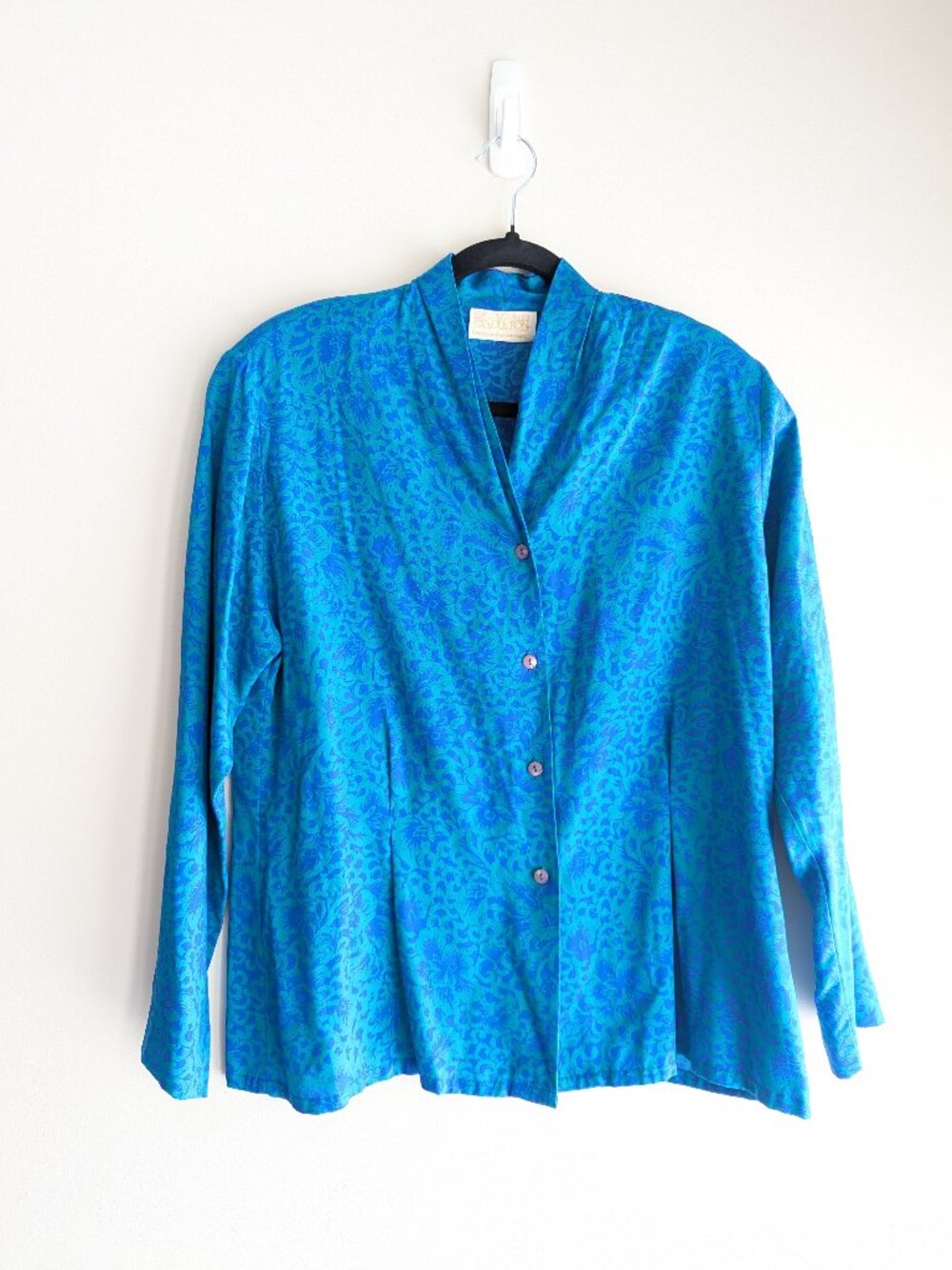 Vintage button up floral blouse by Sophisticates Pendleton